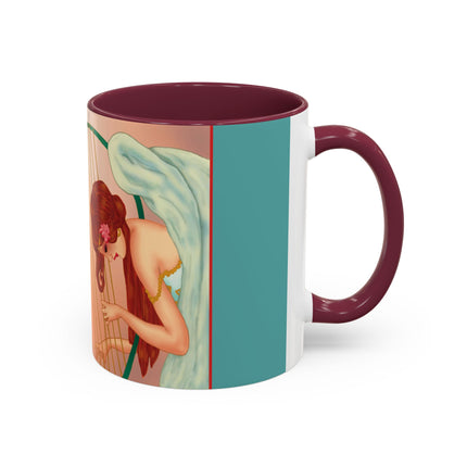 Heavenly Angel Duet Colorful Mugs (11oz, 15oz)