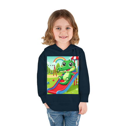 Playground Crocodile Joy Toddler Pullover Fleece Hoodie
