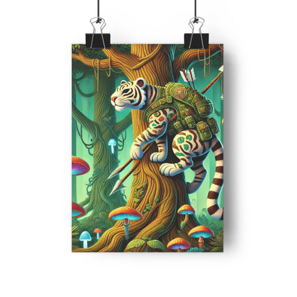 Silent Stripes Giclée Art Print