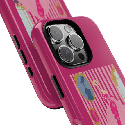 Lady in Pink Phone Case – Graceful Sophistication