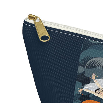Flame of the Tempest Cosmetic Bag – Fiery Drama & Elemental Grace