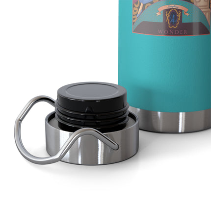 September & Sapphire (from the Gem Series) by Sofia Chiostri Copper Vacuum Insulated Bottle, 22oz