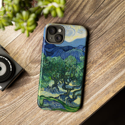 Olive Trees by Vincent Van Gogh Phone Cases