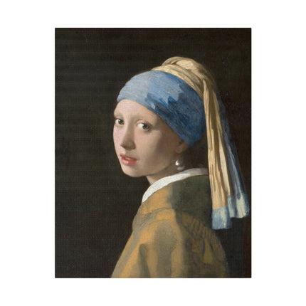 Girl with a Pearl Earring by Johannes Vermeer Matte Canvas, Stretched, 0.75"