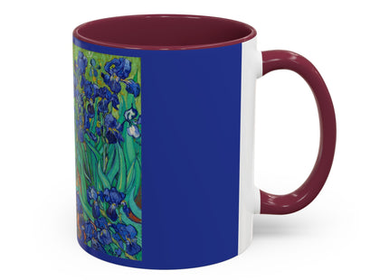 Irises by Vincent Van Gogh Colorful Mugs (11oz, 15oz)