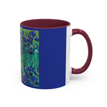 Irises by Vincent Van Gogh Colorful Mugs (11oz, 15oz)