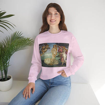 Birth of Venus by Sandro Botticelli Heavy Blend™ Crewneck Sweatshirt