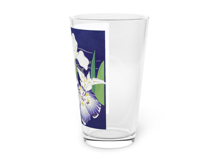 Irises by Kogyo Tsukioka Glass, 16oz