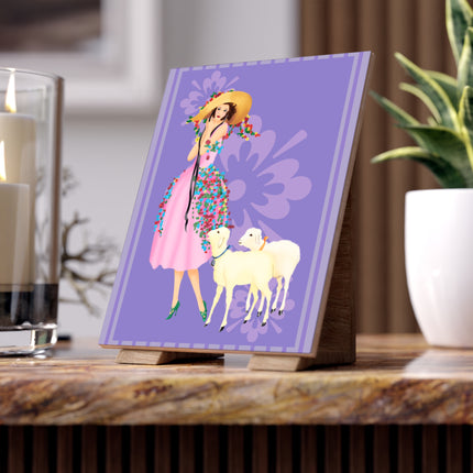 Easter Elegance Ceramic Tile