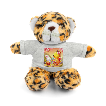 Whimsical Springtime Exchange Stuffed Animals with Tee