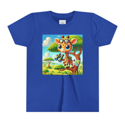 Giraffe Lookout Youth Short Sleeve Tee