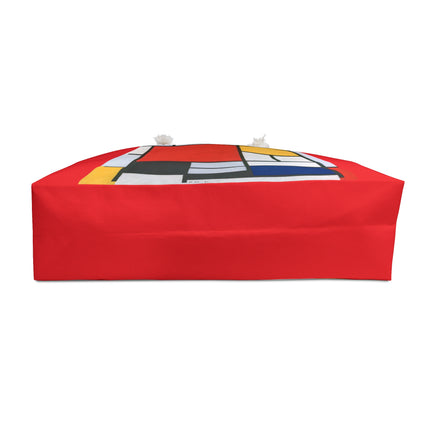 Composition with Red, Yellow, Blue, and Black by Piet Mondrian Weekender Bag