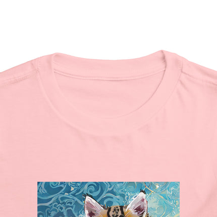 Whiskered Wanderings Toddler Short Sleeve Tee