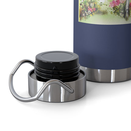 Spring Fairy's Floral Swing Copper Vacuum Insulated Bottle, 22 oz
