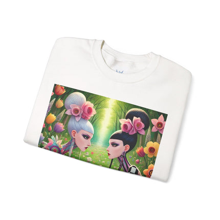 Spring Gambit: A Fairy’s Move Heavy Blend™ Crewneck Sweatshirt
