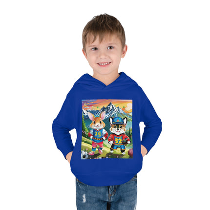 Animal Athletes Toddler Pullover Fleece Hoodie
