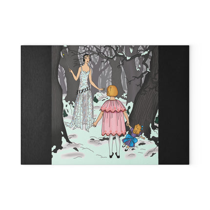 Fairy Tale Elegance Glass Cutting Board