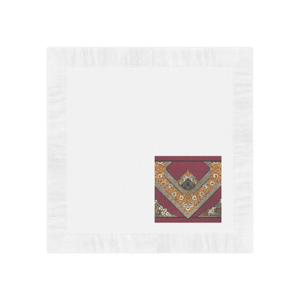 La décoration moderne dans le textile Pl. 12 by Gaston White Coined Napkins