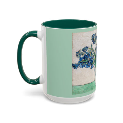 Irises by Vincent Van Gogh Colorful Mugs (11oz, 15oz)