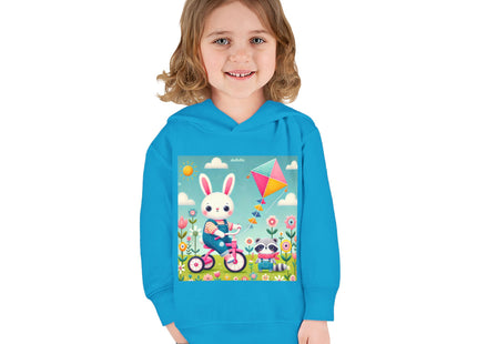 Breezy Meadow Ride Toddler Pullover Fleece Hoodie