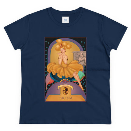November & Topaz (from the Gem Series) by Sofia Chiostri Women's Midweight Cotton Tee