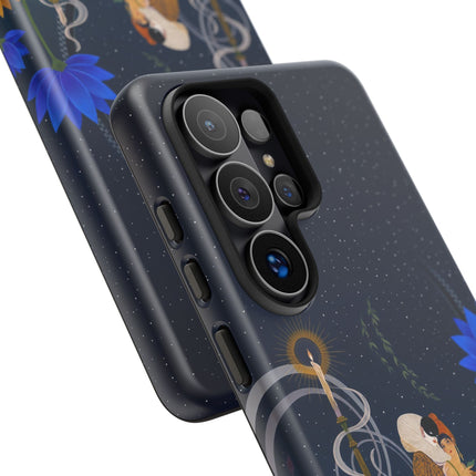 🌙🕯️ The Lady Of The Midnight Garden Phone Case – Art Deco Nocturne