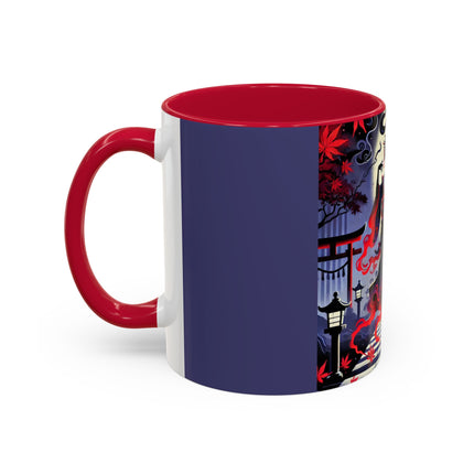 Halloween Sorceress Colorful Mugs (11oz, 15oz)