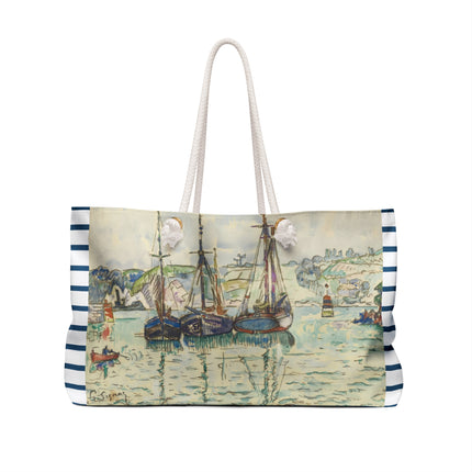 Le Trieux by Paul Signac Weekender Bag