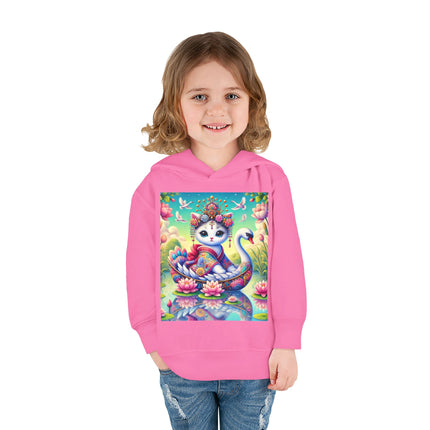Geisha Kitten’s River Voyage Toddler Pullover Fleece Hoodie