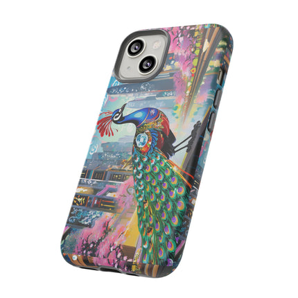 Techno Plumes Phone Cases