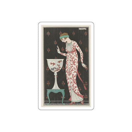 Robe d’intérieur by George Barbier Die-Cut Stickers (5 Stickers)