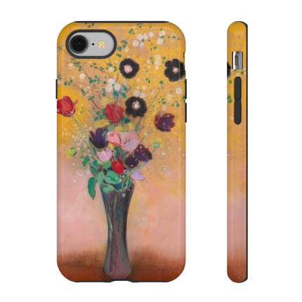 Vase of Flowers by Odilon Redon Phone Cases