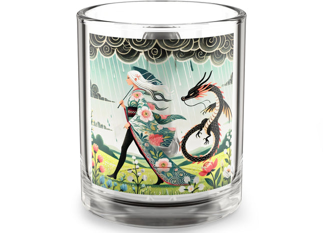 The Dragon Fairy’s Stride Glass Mug, 10oz
