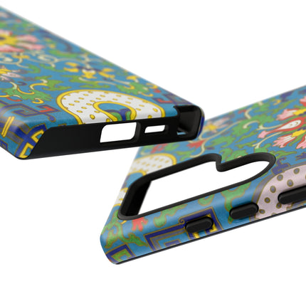 Chinese Floral Illustration by Owen Jones Phone Cases