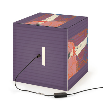 L’Entracte by Georges Lepape Light Cube Lamp