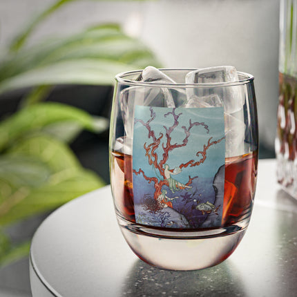 Beautiful Shells by Virginia Frances Sterrett Whiskey Glass