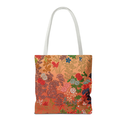 Japanese Flower Pattern by G.A. Audsley Tote Bag (AOP)