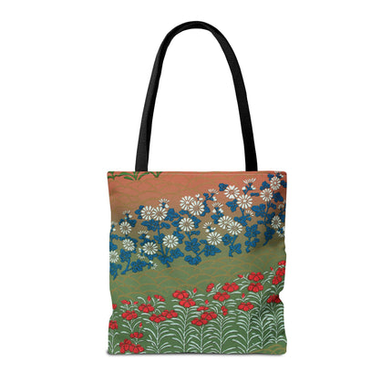 Japanese Flower Pattern II by G.A. Audsley Tote Bag (AOP)
