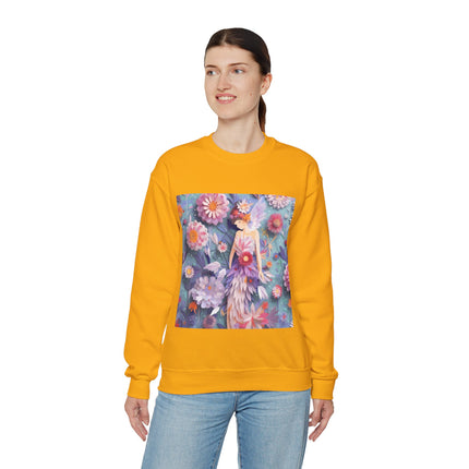 Aster Fairy Unisex Heavy Blend™ Crewneck Sweatshirt