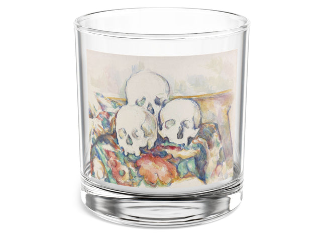 The Three Skulls by Paul Cézanne Rocks Glass, 10oz