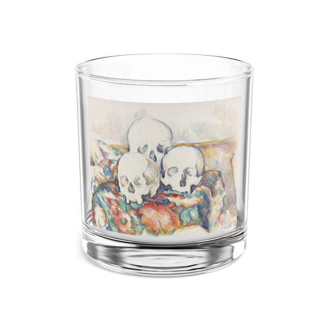 The Three Skulls by Paul Cézanne Rocks Glass, 10oz