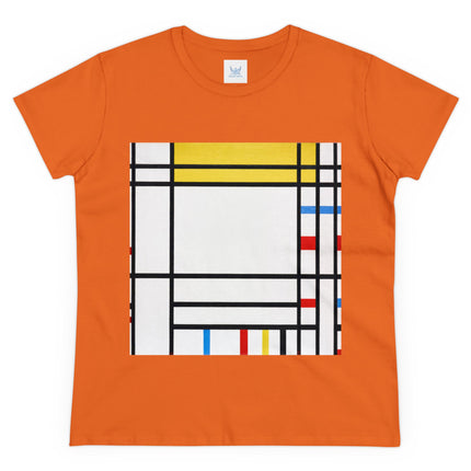 Place de la Concorde by Piet Mondrian Women's Midweight Cotton Tee