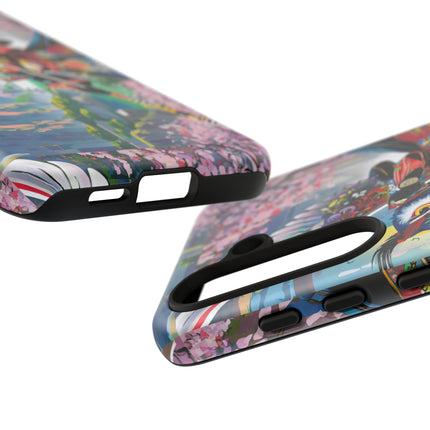 Cyberpunk Samurai Owl Phone Cases