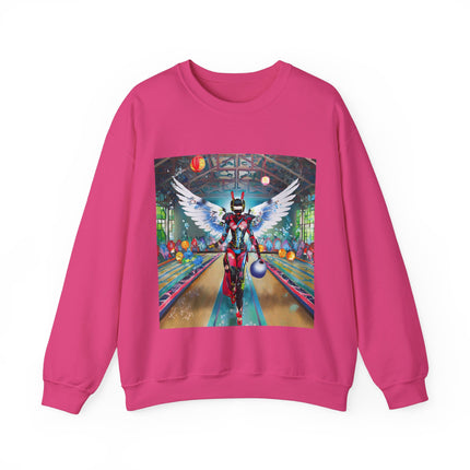 Samurai Robot Angels Unisex Heavy Blend™ Crewneck Sweatshirt
