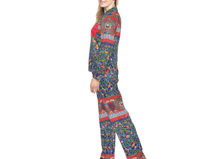 Chinese Ornament by Owen Jones Women's Satin Pajamas (AOP)