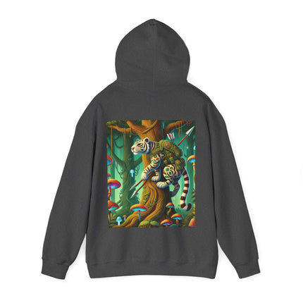 Silent Stripes – Heavy Blend™ Hooded Sweatshirt