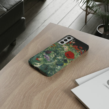 Poppies (A Study of Poppies for Carnation, Lily, Lily, Rose) by John Singer Sargent Phone Cases
