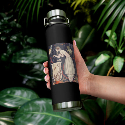 L'Etourdissant Petit Poisson (The Dazzling Little Fish) by George Barbier Copper Vacuum Insulated Bottle, 22oz