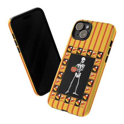 Candy Corn Skeleton Phone Cases