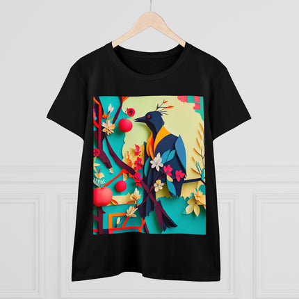 Curious Crow Women's Midweight Cotton Tee